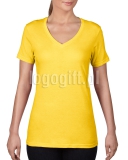 T-shirt Women?s Featherweight V-Neck Tee ANVIL ?>