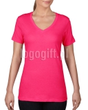 T-shirt Women?s Featherweight V-Neck Tee ANVIL ?>