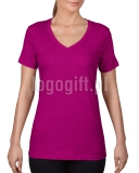 T-shirt Women?s Featherweight V-Neck Tee ANVIL ?>