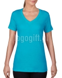 T-shirt Women?s Featherweight V-Neck Tee ANVIL ?>