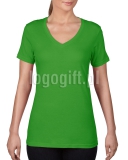 T-shirt Women?s Featherweight V-Neck Tee ANVIL ?>