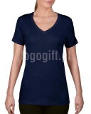 T-shirt Women?s Featherweight V-Neck Tee ANVIL ?>