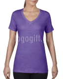 T-shirt Women?s Featherweight V-Neck Tee ANVIL ?>