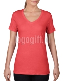 T-shirt Women?s Featherweight V-Neck Tee ANVIL ?>