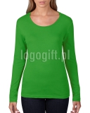 T-shirt Women?s Featherweight Long Sleeve Scoop Tee ANVIL ?>