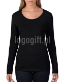 T-shirt Women?s Featherweight Long Sleeve Scoop Tee ANVIL ?>