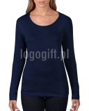 T-shirt Women?s Featherweight Long Sleeve Scoop Tee ANVIL ?>