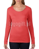 T-shirt Women?s Featherweight Long Sleeve Scoop Tee ANVIL ?>