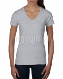 WOMEN"S LIGHTWEIGHT V-NECK TEE ?>