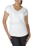 T-shirt Women?s Tri-Blend V-Neck Tee ANVIL ?>