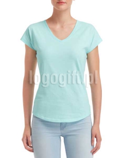 T-shirt Women?s Tri-Blend V-Neck Tee ANVIL