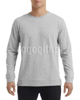 T-shirt z długim rękawem Unisex Light Terry Crew ANVIL