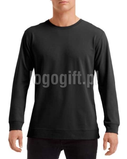 T-shirt z długim rękawem Unisex Light Terry Crew ANVIL