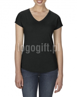 T-shirt Women?s Tri-Blend V-Neck Tee ANVIL