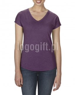 T-shirt Women?s Tri-Blend V-Neck Tee ANVIL