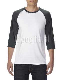 T-shirt Tri-Blend 3/4 Sleeve Raglan Tee ANVIL