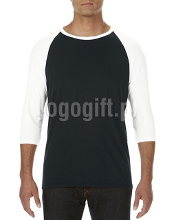 T-shirt Tri-Blend 3/4 Sleeve Raglan Tee ANVIL