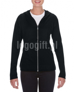 Bluza Women?s Tri-Blend Full-Zip Hooded ANVIL