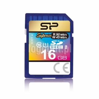 Karta Pamięci Superior UHS 1 Silicon Power 16GB