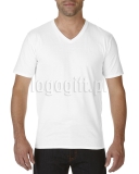 T-shirt V-Neck Premium Cotton GILDAN ?>