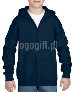 Bluza Heavy Blend Youth Full Zip Hooded GILDAN