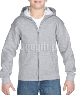 Bluza Heavy Blend Youth Full Zip Hooded GILDAN