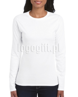 T-shirt damski Softstyle Long Sleeve GILDAN