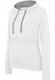 Bluza damska Contrast Hooded KARIBAN ?>