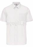 Koszula Short Sleeve Easy Care Polycotton Poplin  KARIBAN ?>