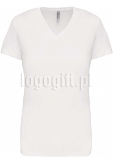 T-Shirt damski V-neck KARIBAN