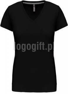 T-Shirt damski V-neck KARIBAN