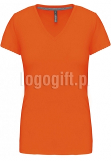 T-Shirt damski V-neck KARIBAN