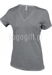 T-Shirt damski V-neck KARIBAN