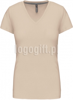 T-Shirt damski V-neck KARIBAN