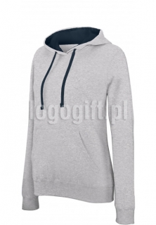 Bluza damska Contrast Hooded KARIBAN