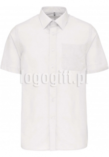 Koszula Short Sleeve Easy Care Polycotton Poplin  KARIBAN