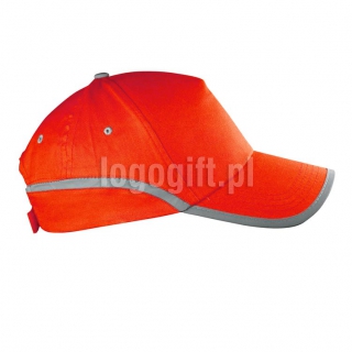 Czapka baseballowa z odblaskiem