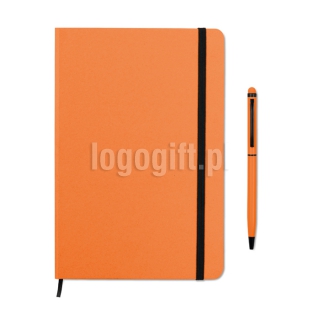 Notes A5 z długopisem dotykowym