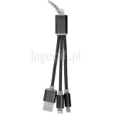 Kabel USB z brelokiem, ze słomy pszenicznej ?>