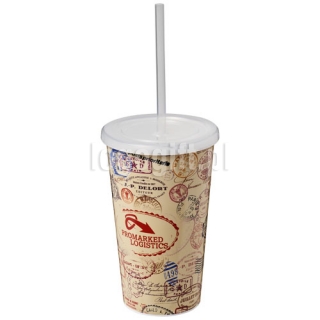 Kubek ze słomką Brite-Americano 350 ml