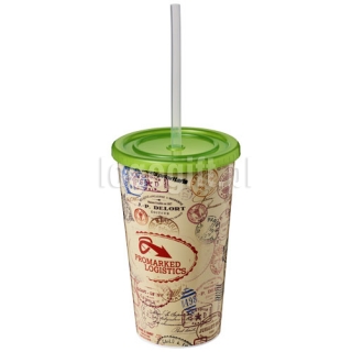 Kubek ze słomką Brite-Americano 350 ml