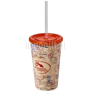 Kubek ze słomką Brite-Americano 350 ml