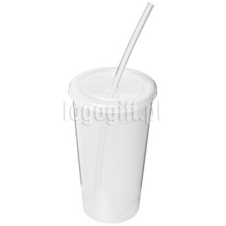 Kubek ze słomką Stadium 350 ml