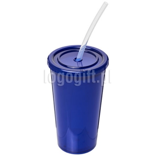 Kubek ze słomką Stadium 350 ml