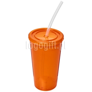 Kubek ze słomką Stadium 350 ml